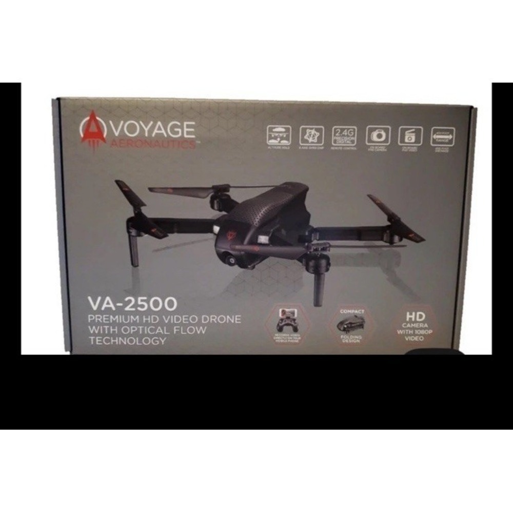Voyage Aeronautics VA-2500 Premium HD Video Drone w/Optical Flow Tech New In Box